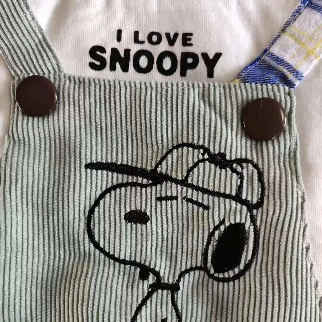 Stylish Snoopy Jumpsuit for French Bulldog