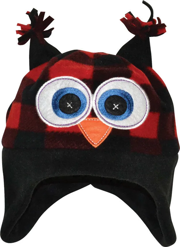 TODDLER PLAID PEEK-A-BOO PULL ON HAT