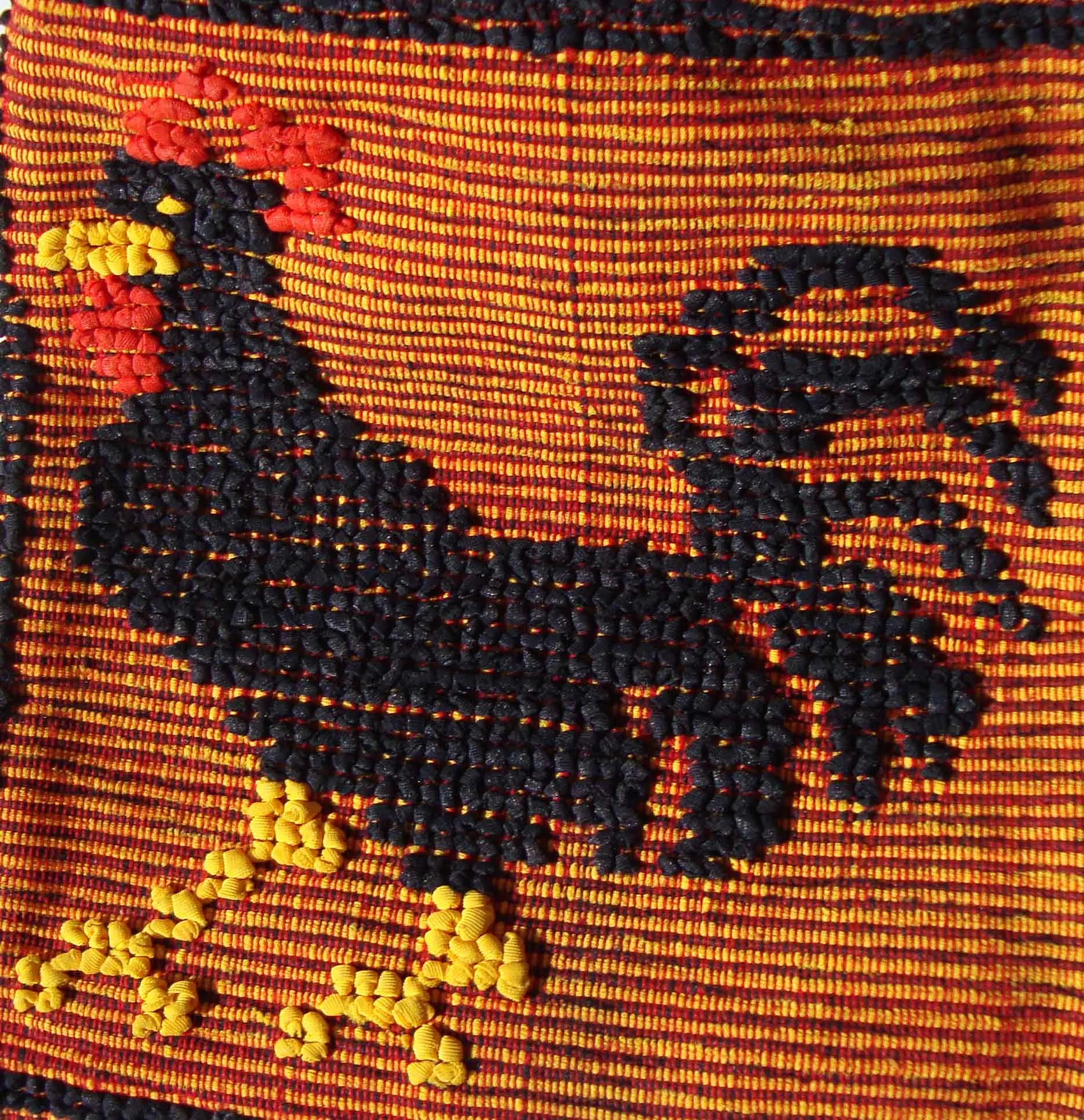 Vintage Rooster Bag Barcelos Saddlebag Novelty Handbag Tote