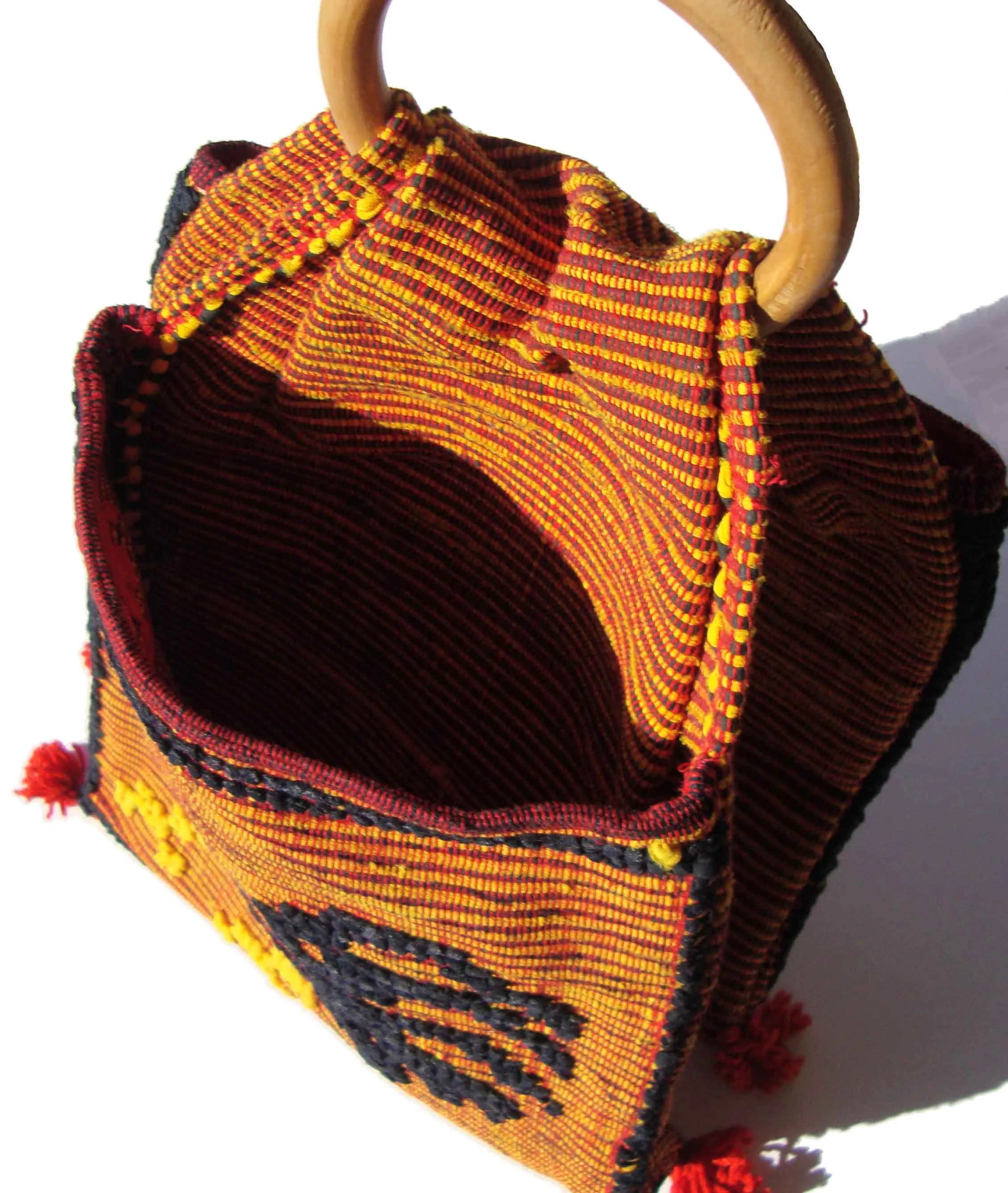 Vintage Rooster Bag Barcelos Saddlebag Novelty Handbag Tote