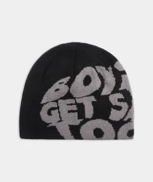WAVE BEANIE BLACK