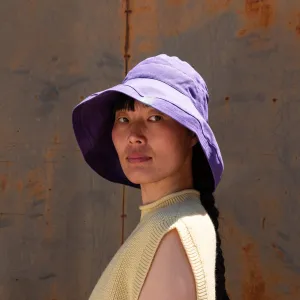 Wide Brim Hat Sofie - 100% Organic Cotton - UV60  (Child-Adults)